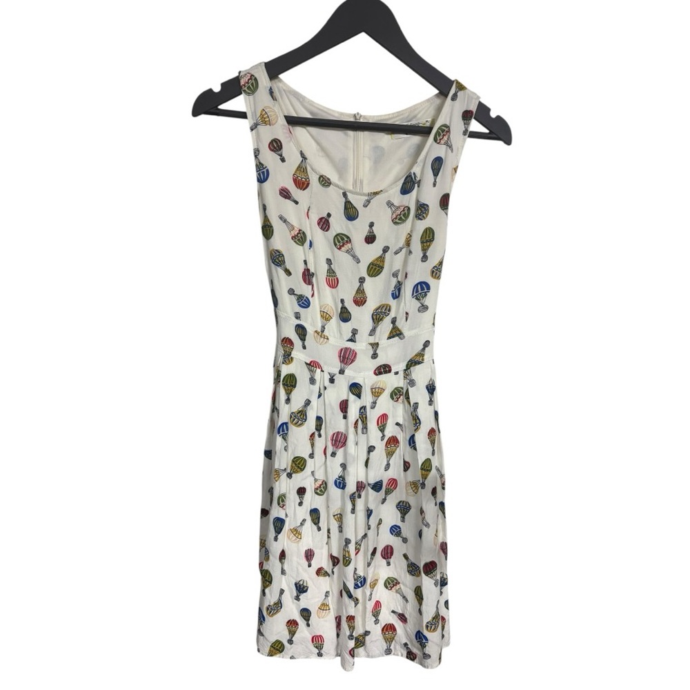 G. Lungta London Hot Air Balloon Print Dress I Size: S